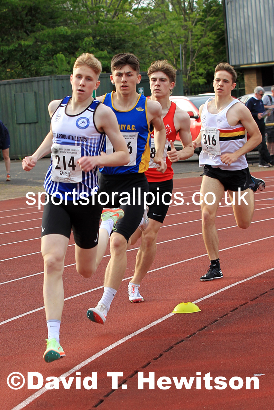 800 metres, 2022 NEGP No. 2, Hebburn. Photo: David T. Hewitson/Sports for All Pics